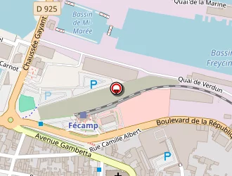 Carte de Varin Petriol Cecile à Fécamp