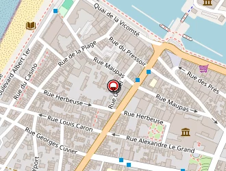 Carte de Cramoysan Père Et Fils à Fécamp