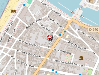 Carte de Richard Yann à Fécamp