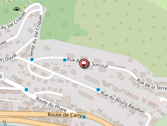 Carte de Fiorentina à Fécamp