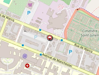 Carte de Mnh à Charleville-mézières