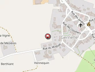 Carte de La Renardière à Gernelle