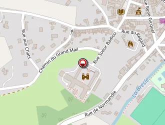 Carte de Institution Interdépartementale Seine Maritime-somme Bresle à Aumale