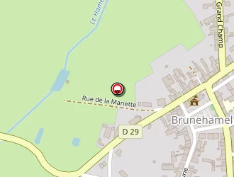 Carte de Centre De Secours à Brunehamel