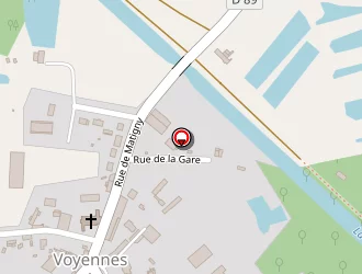 Carte de Pottier Robert à Voyennes