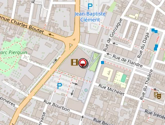 Carte de La Bourbonade à Charleville-mézières