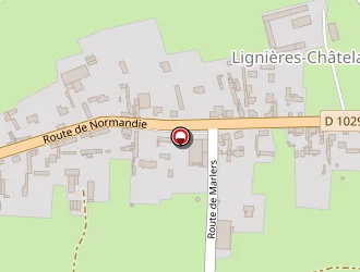 Carte de Couvreur Philippe à Lignières-châtelain