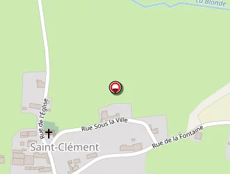 Carte de Heyse David (earl) à Saint-clément