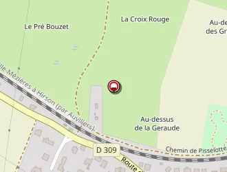 Carte de Pier Mur à Warcq