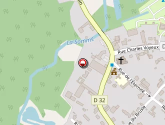 Carte de Halte Nautique à Seraucourt-le-grand