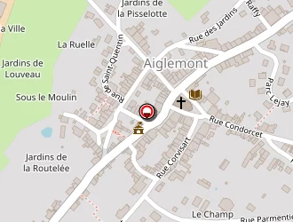 Carte de Thiry Lionel à Aiglemont