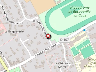 Carte de Saffray à Bacqueville-en-caux