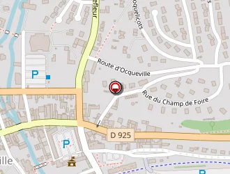 Carte de Cic à Cany-barville