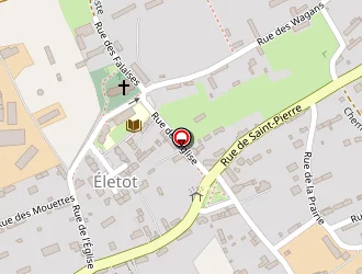 Carte de La Poste Agence Postale à Életot