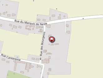 Carte de Belguise Régis à Hallu