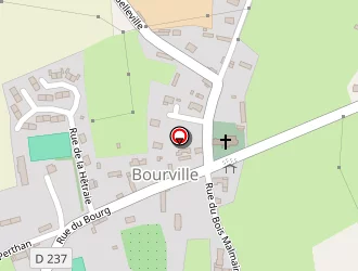 Carte de Ecole Communale à Bourville