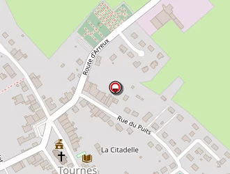 Carte de La Poste à Tournes