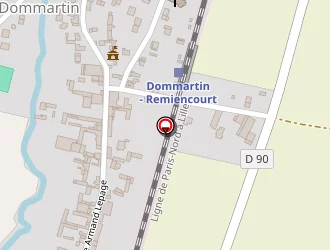 Carte de Ternois à Dommartin