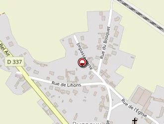 Carte de Dominois Alexandre à Puzeaux