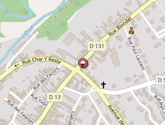 Carte de La Poste à Ribemont