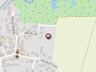 Carte de Ecole à Hailles