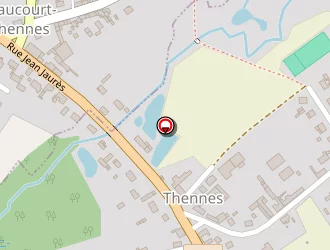 Carte de La Passée à Thennes