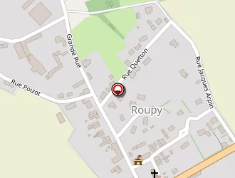 Carte de La Terrasse à Roupy