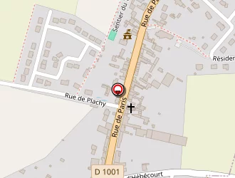 Carte de Commune De Hébécourt à Hébécourt