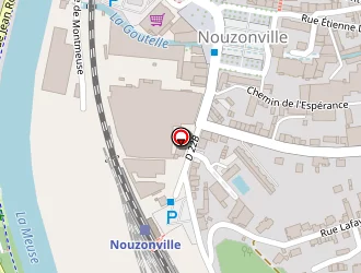 Carte de Pharmacie De La Gare (selarl) à Nouzonville