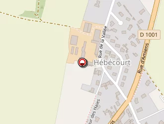 Carte de Ecole à Hébécourt