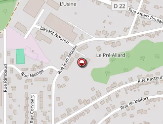 Carte de Canon Alexandra à Nouzonville