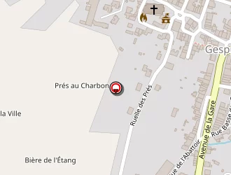 Carte de Oudinet Annie à Gespunsart