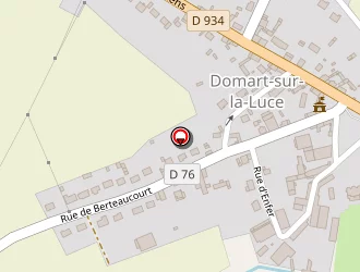 Carte de Garnier Cédric à Domart-sur-la-luce