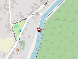 Carte de Base De Loisirs à Dallon