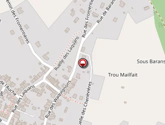 Carte de Raulin Guy à Gespunsart