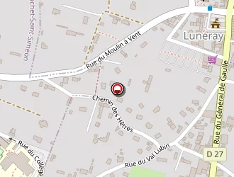 Carte de Cordier Samuel à Luneray