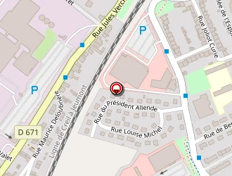 Carte de Nourry Giljean à Gauchy