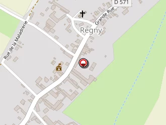 Carte de Dazin Wilmine à Regny