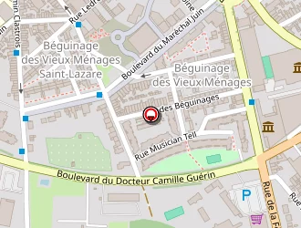 Carte de Dehon à Saint-quentin