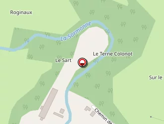 Carte de Hubert Philippe à Laval-morency