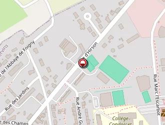 Carte de Espace Sportif 1 à Vervins