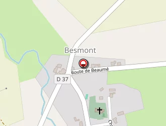 Carte de Cotte David à Besmont