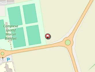 Carte de Complexe Marcel Bienfait à Harly