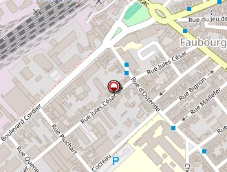 Carte de Institut Supérieur Des Sciences Et Techniques (i.n.s.s.e.t.) à Saint-quentin