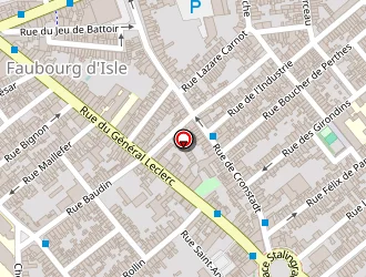 Carte de Sitis Chobbou El-hanafi à Saint-quentin