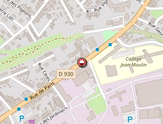 Carte de Vasseur à Saint-quentin