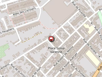 Carte de Agence Postale à Saint-quentin