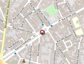 Carte de Lefebvre à Saint-quentin