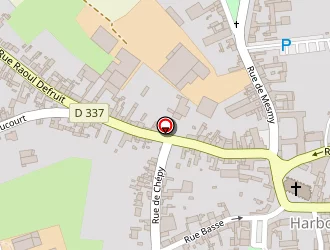 Carte de Mathieu Patrick à Harbonnières