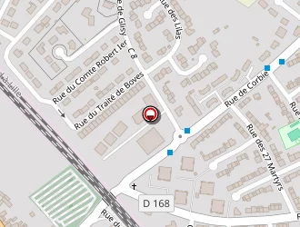 Carte de Boves Ambulances à Boves